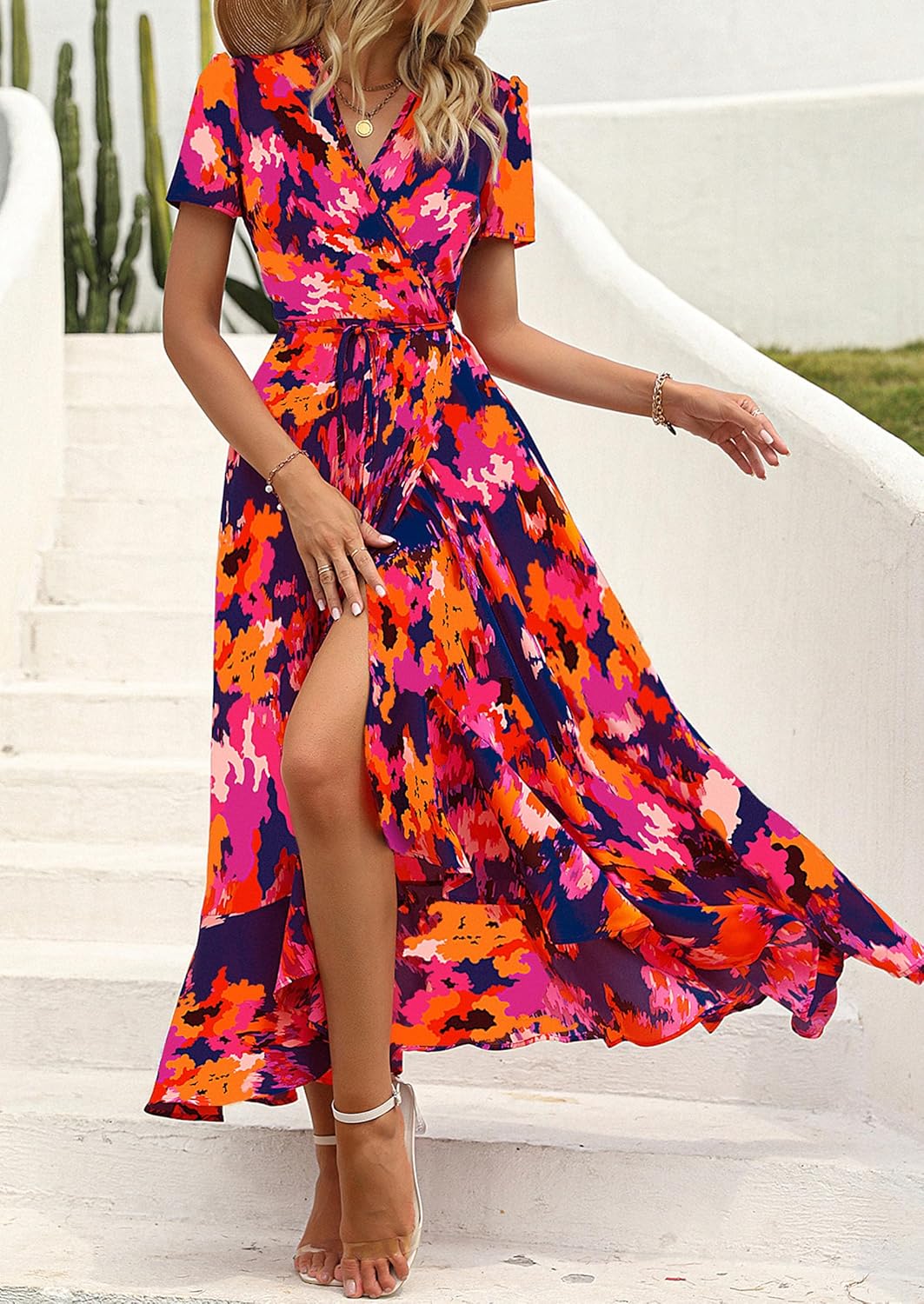 Thumbnail 6 de PRETTYGARDEN Boho Floral Maxi Dress XS–XXL