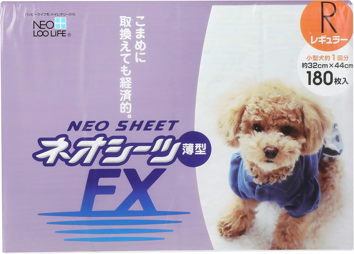 Thumbnail 1 de コーチョー ネオ・ルーライフ ネオシーツ FX レギュラー 180枚 薄型ペットシーツ