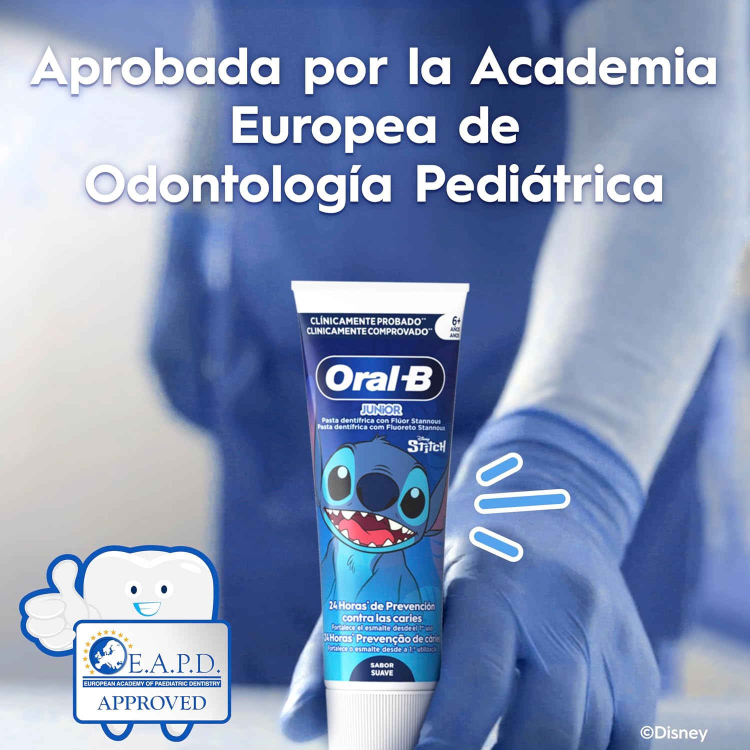 Thumbnail 5 de Oral-B Pro Junior Disney Stitch pasta dientes niños