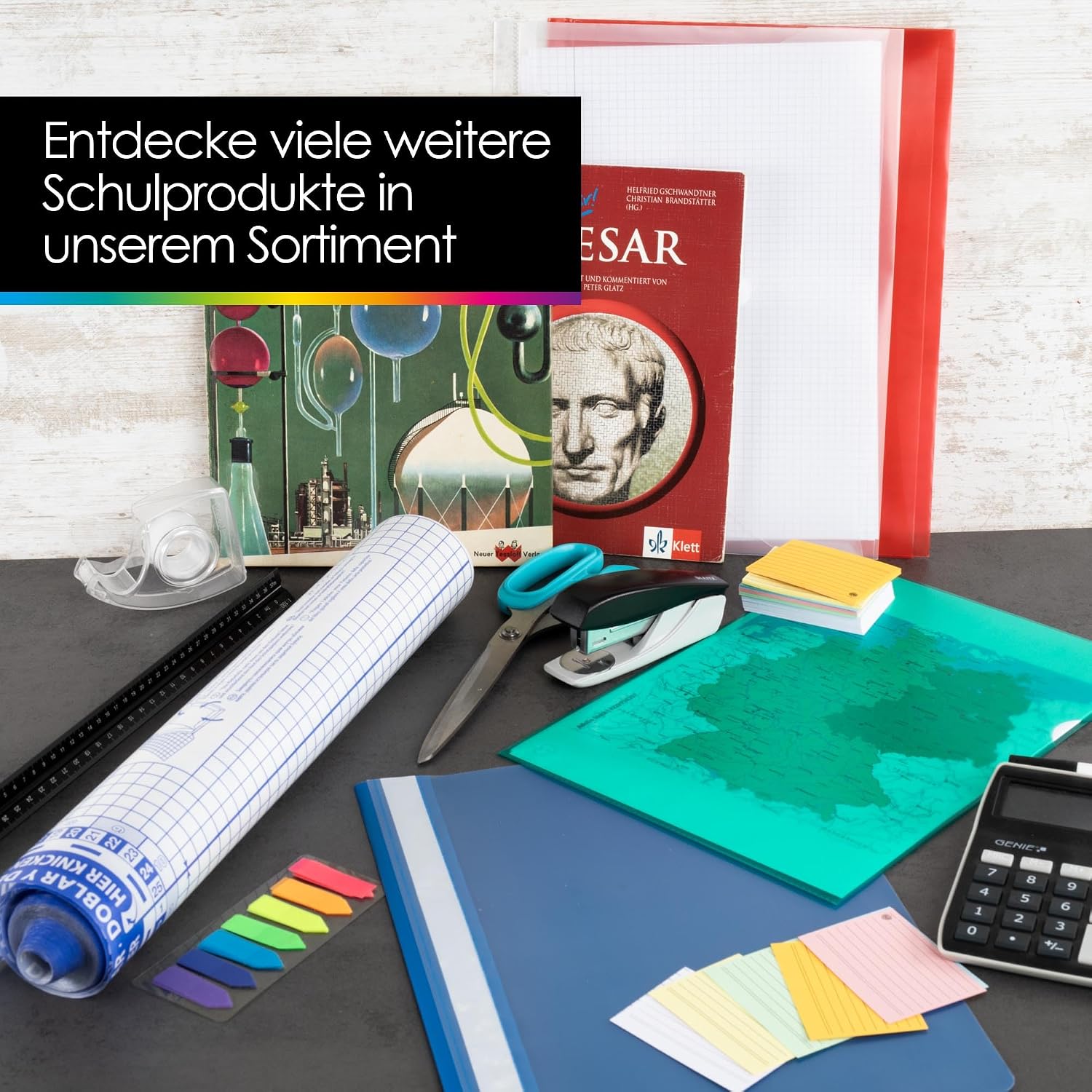 Thumbnail 6 de OfficeTree 25x Hefthüllen A4 bunt – robuste Heftumschläge aus PP, 25er Set