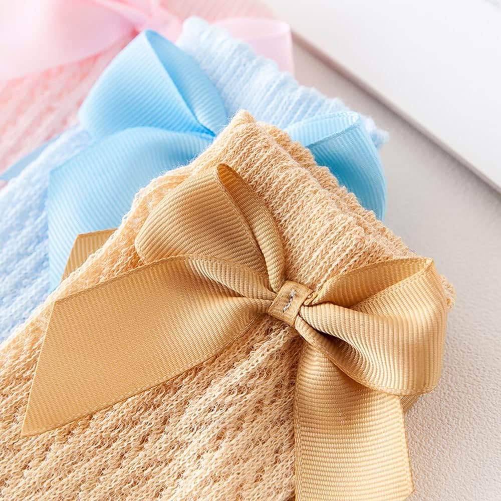 Thumbnail 5 de HXQLXGT Spanish 5 Pack Baby Girls Bow Knee High Socks