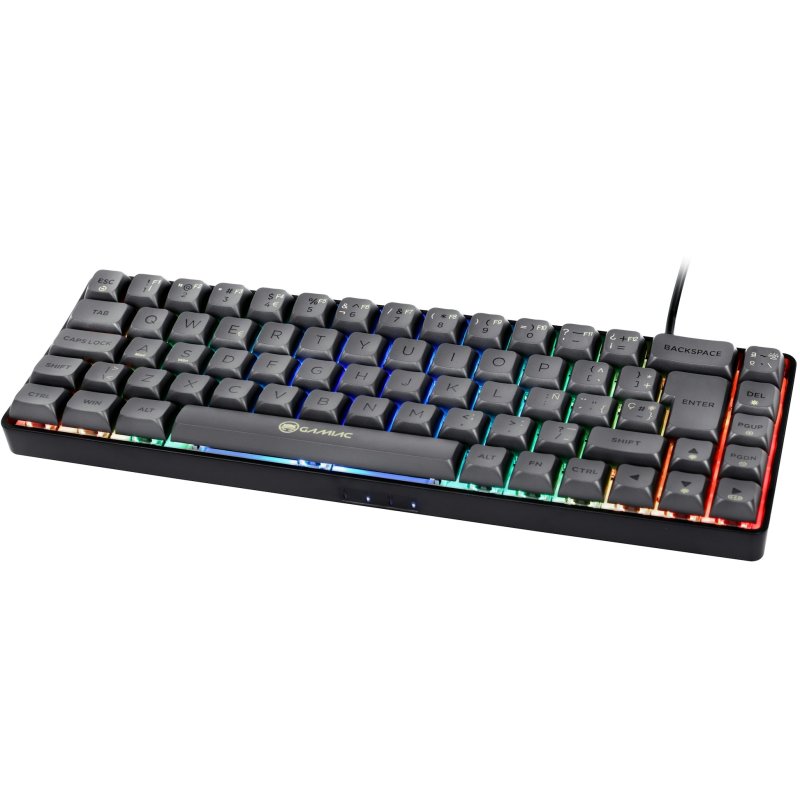 Thumbnail 2 de GAMIAC TKL69G SF Kailh Red Hot-Swap RGB: teclado mecánico compacto para gaming y programación