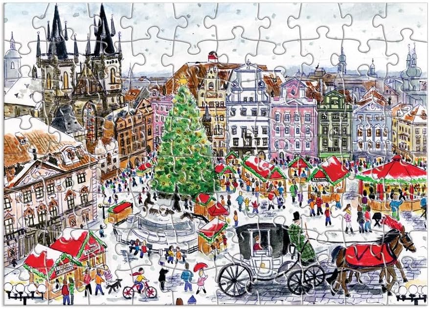 Detalle 2 de Galison 12 Days of Christmas 80-piece puzzle 🧩