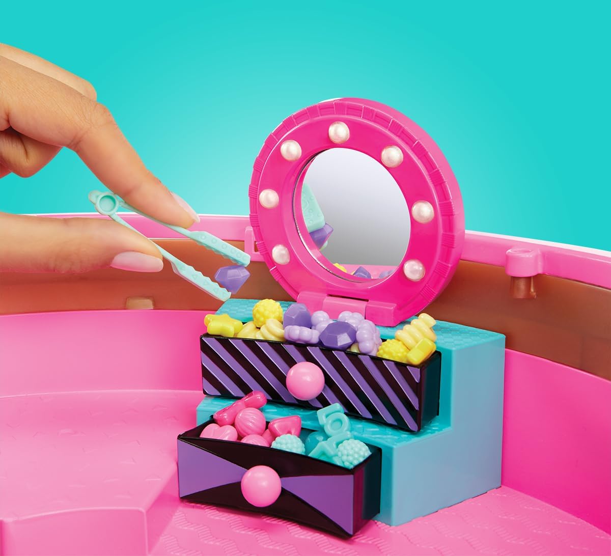 Thumbnail 6 de L.O.L. Surprise! 120995-EUC Hair Beads Salon Playset with Doll and 100 Beads