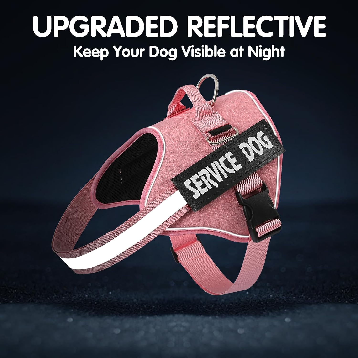 Detalle de Belababy Service Dog Harness S, Light Pink