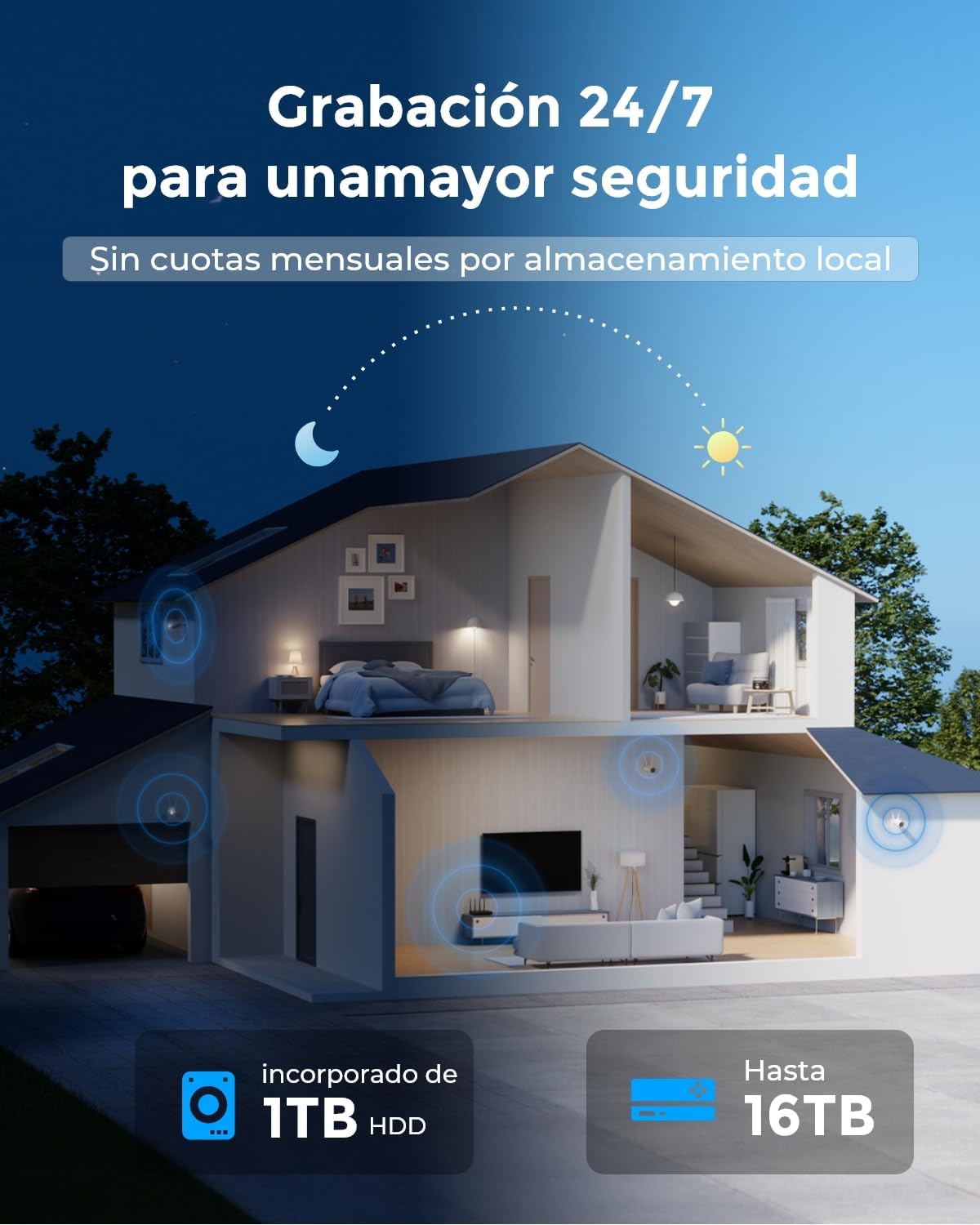 Thumbnail 5 de Reolink 4k Kit Cámaras Exterior WiFi 12CH
