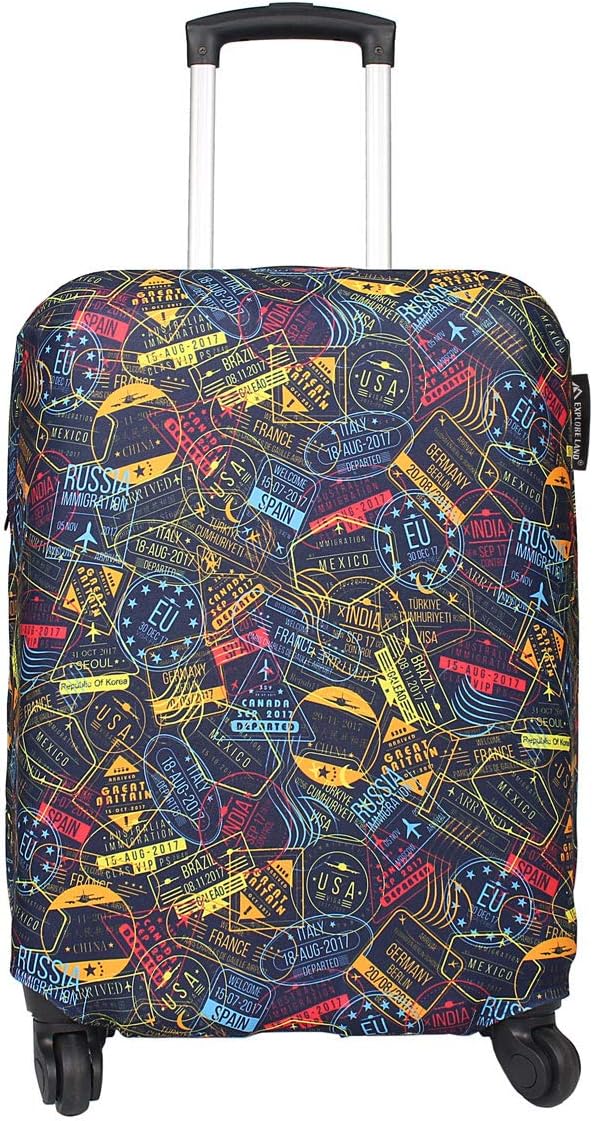 Explore Land Travel Luggage Cover 18-32 Inch
