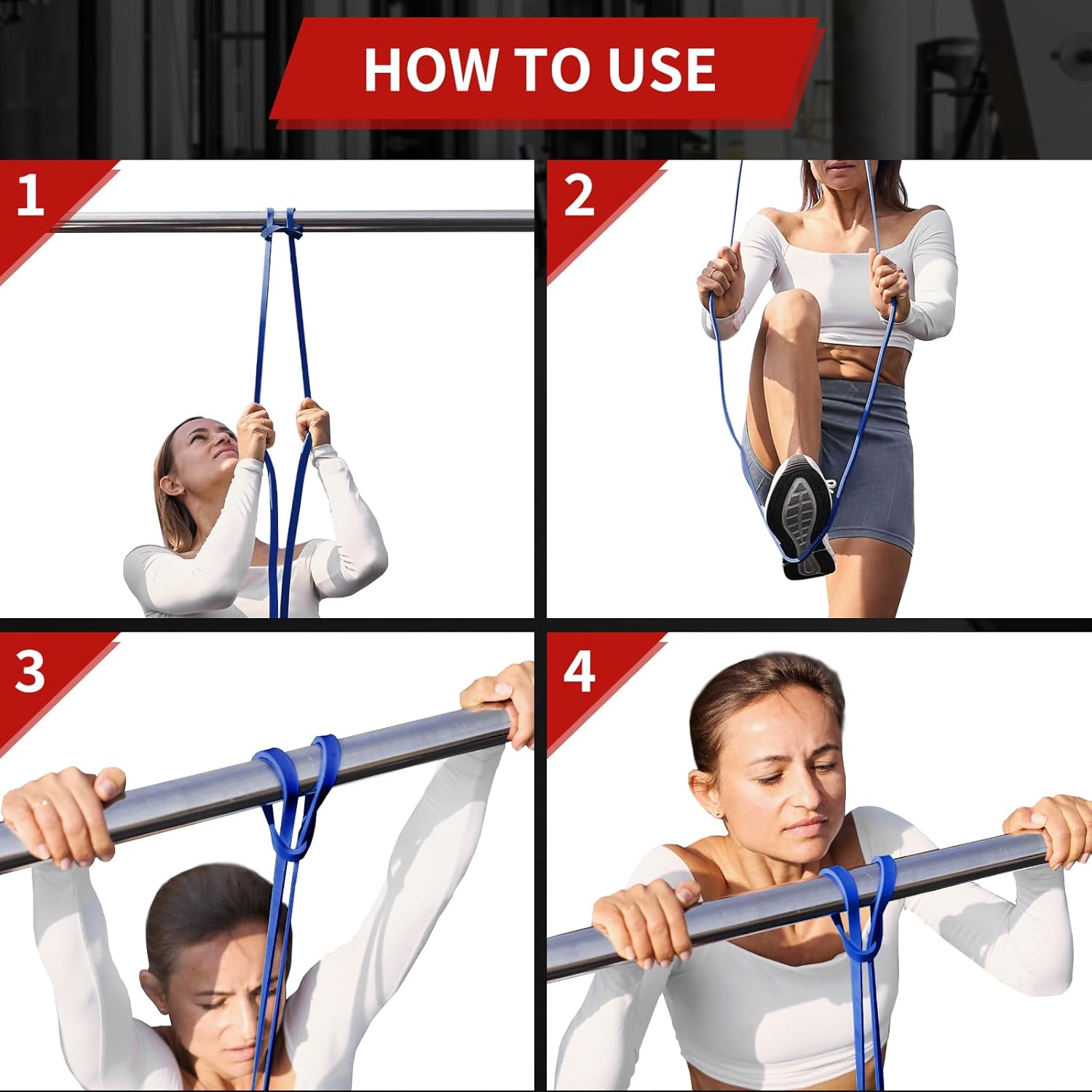 Thumbnail 3 de AUVIM Widerstandsbänder Set 3 Stufen 🏋