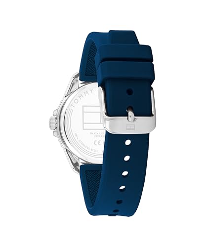 Thumbnail 2 de Tommy Hilfiger Orologio Quarzo a Tre Lancette con Cinturino Silicone Blu – Navy Blue (1720047)