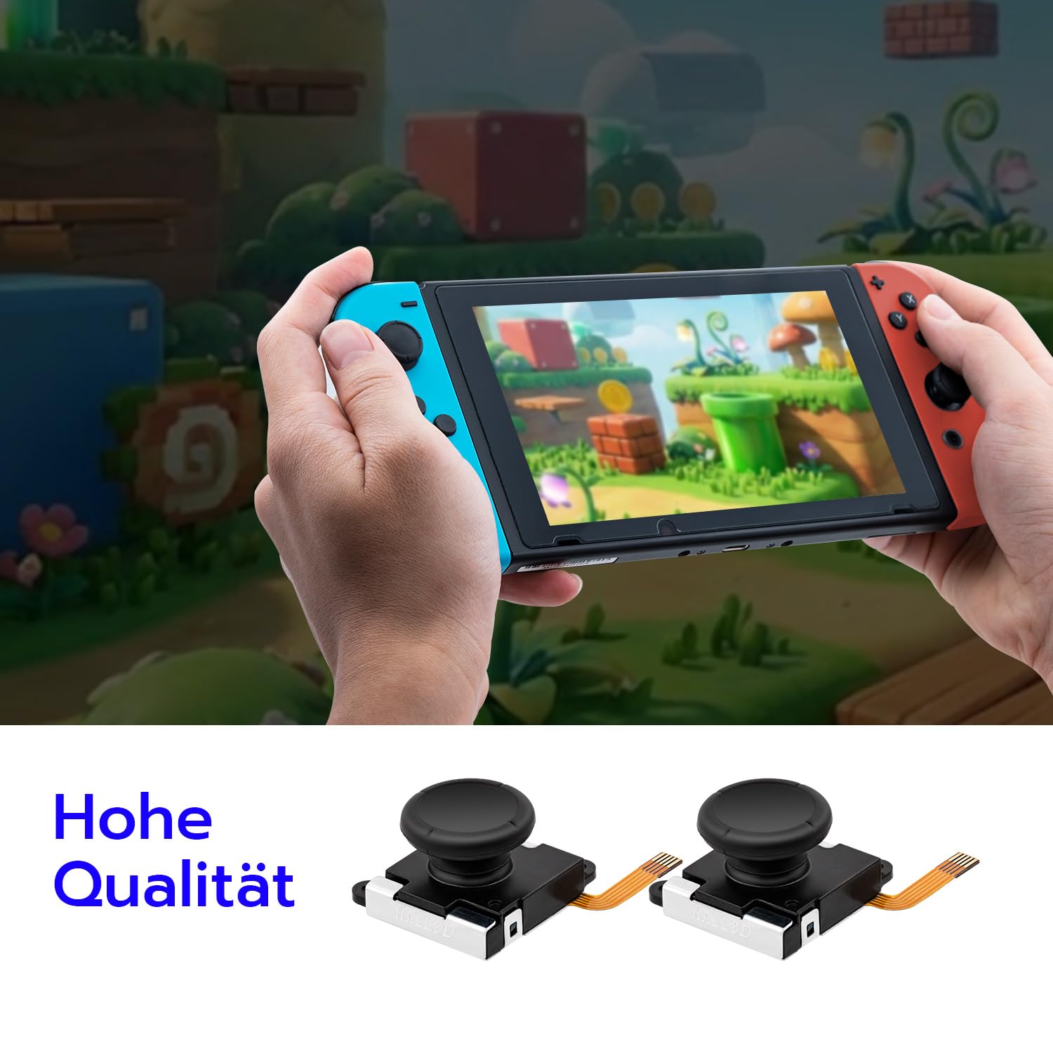 Thumbnail 5 de Wigearss TMR Ersatz-Stick 3D für Switch Joy-Con