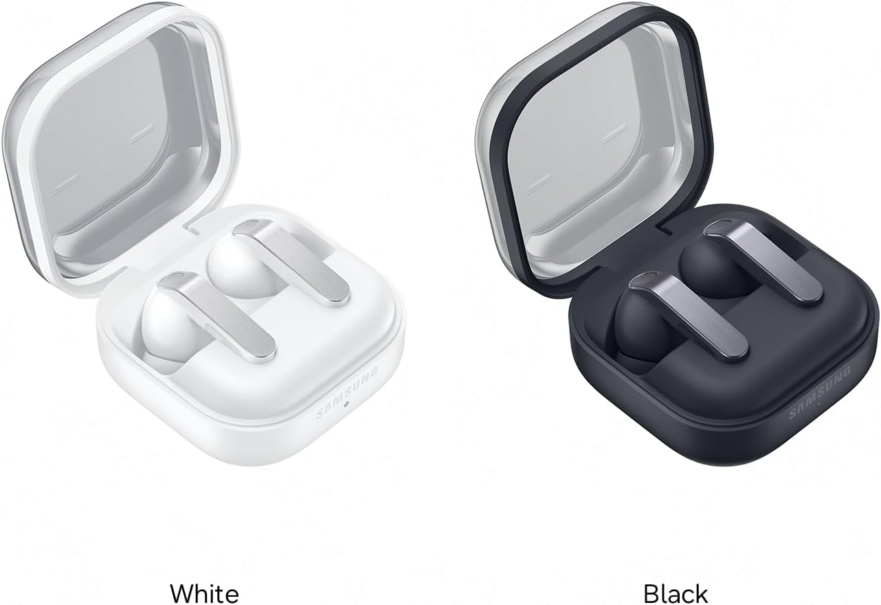 Detalle de Samsung Galaxy Buds4 Pro SM-R640NZWAXAC In-Ear Earbuds with Adaptive ANC