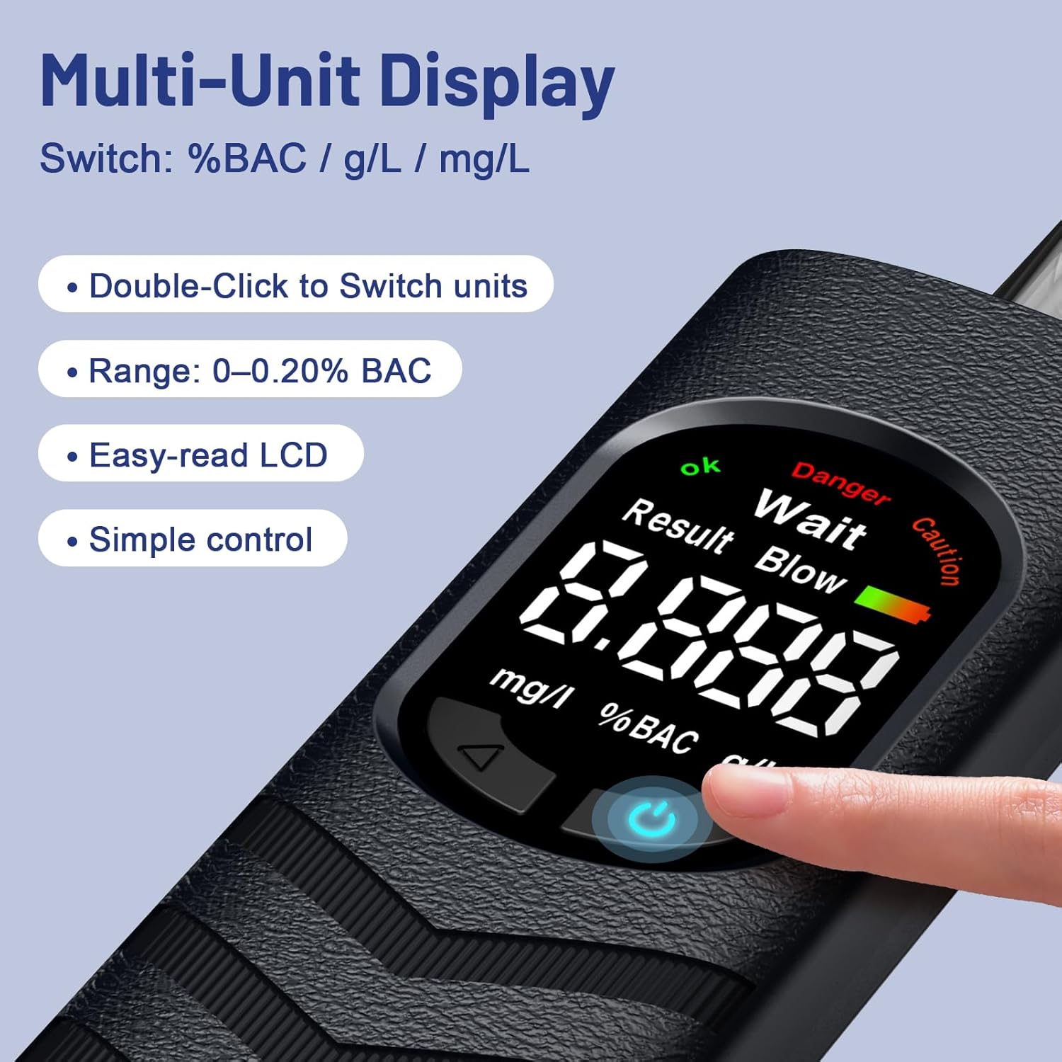 Thumbnail 3 de pewpuny Breathalyser Alcohol Tester