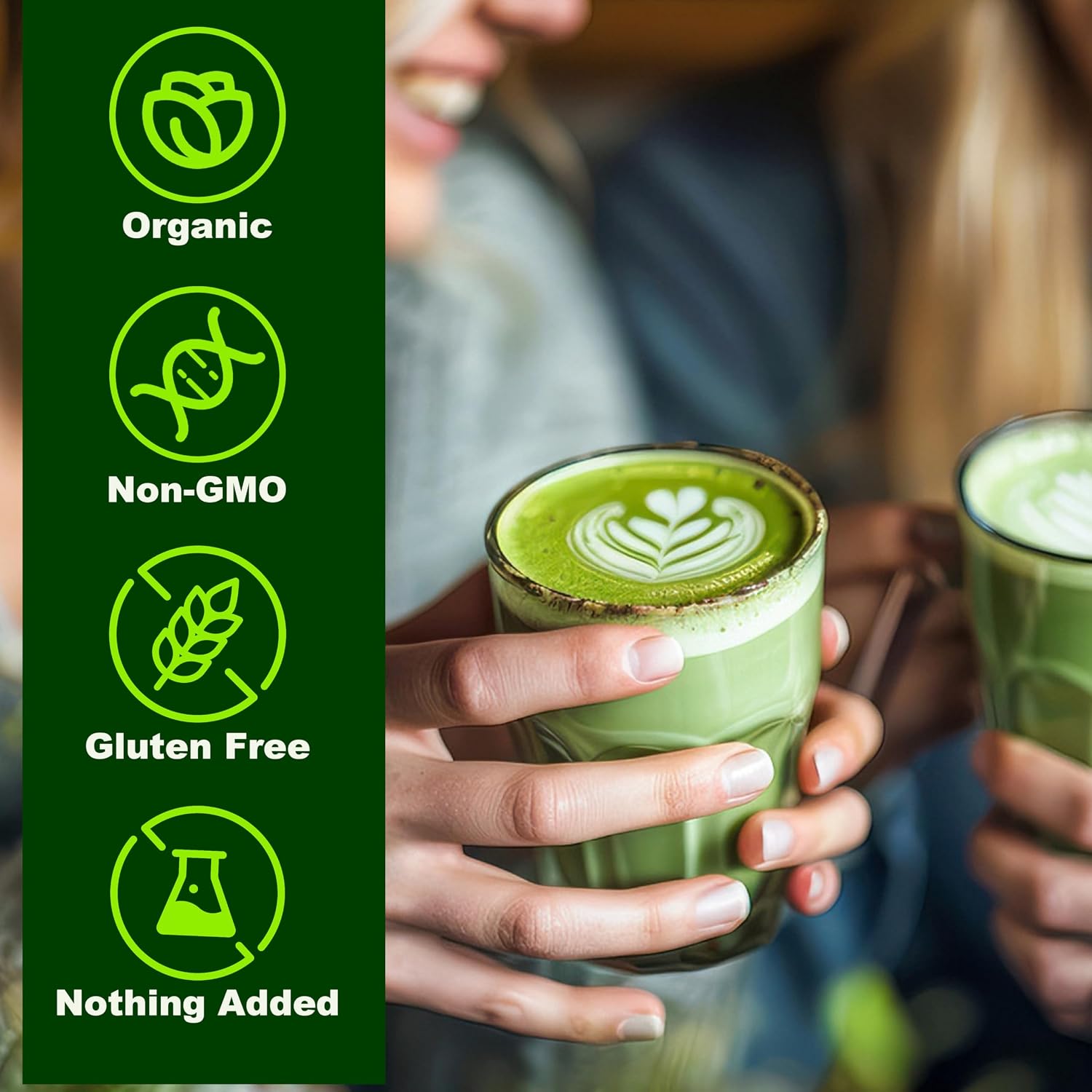 Detalle de Organic Matcha Powder, 18 oz