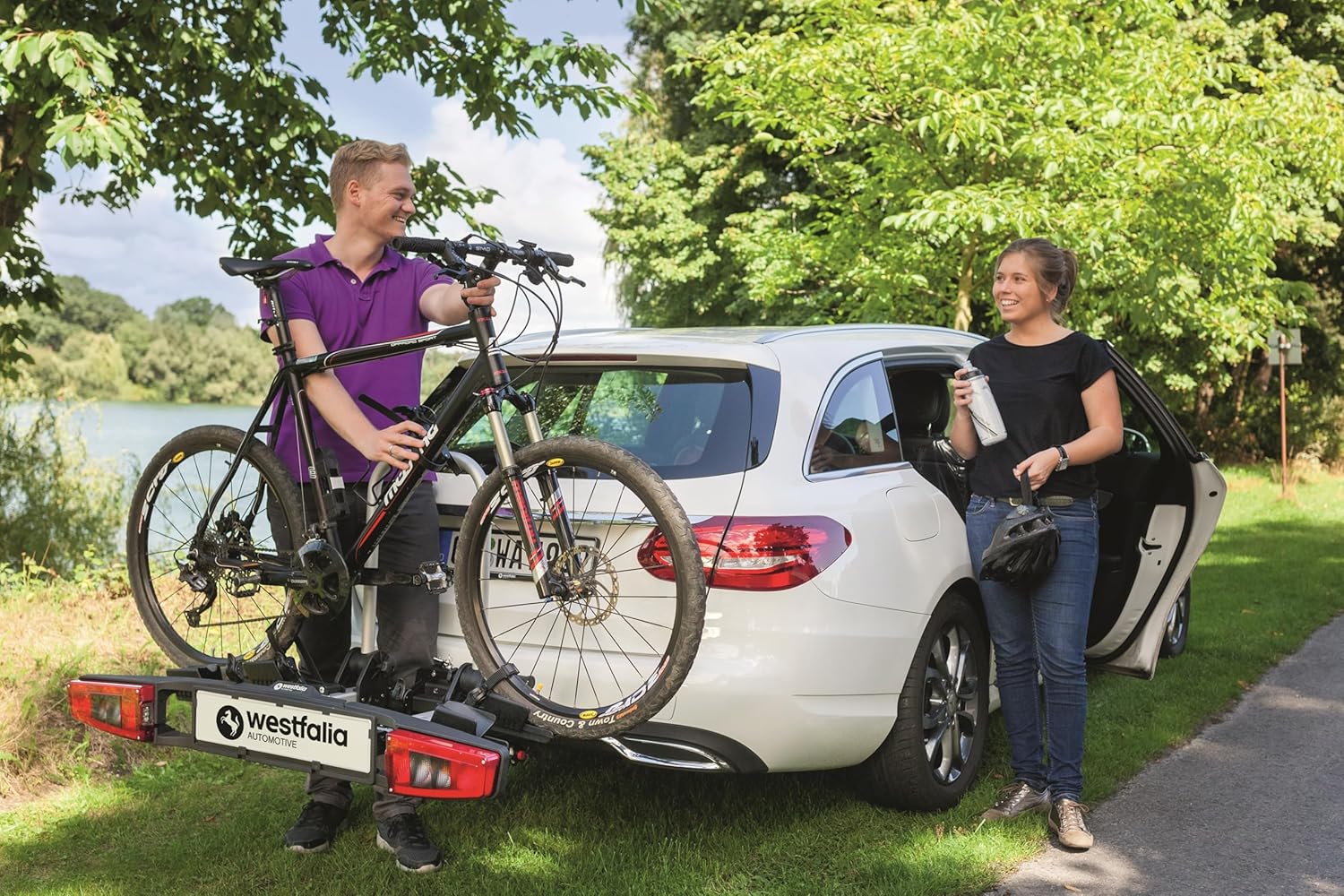 Thumbnail 5 de WESTFALIA Porte-vélo d’attelage — Dispositif d’attelage barre d’attelage sur boule d’attelage