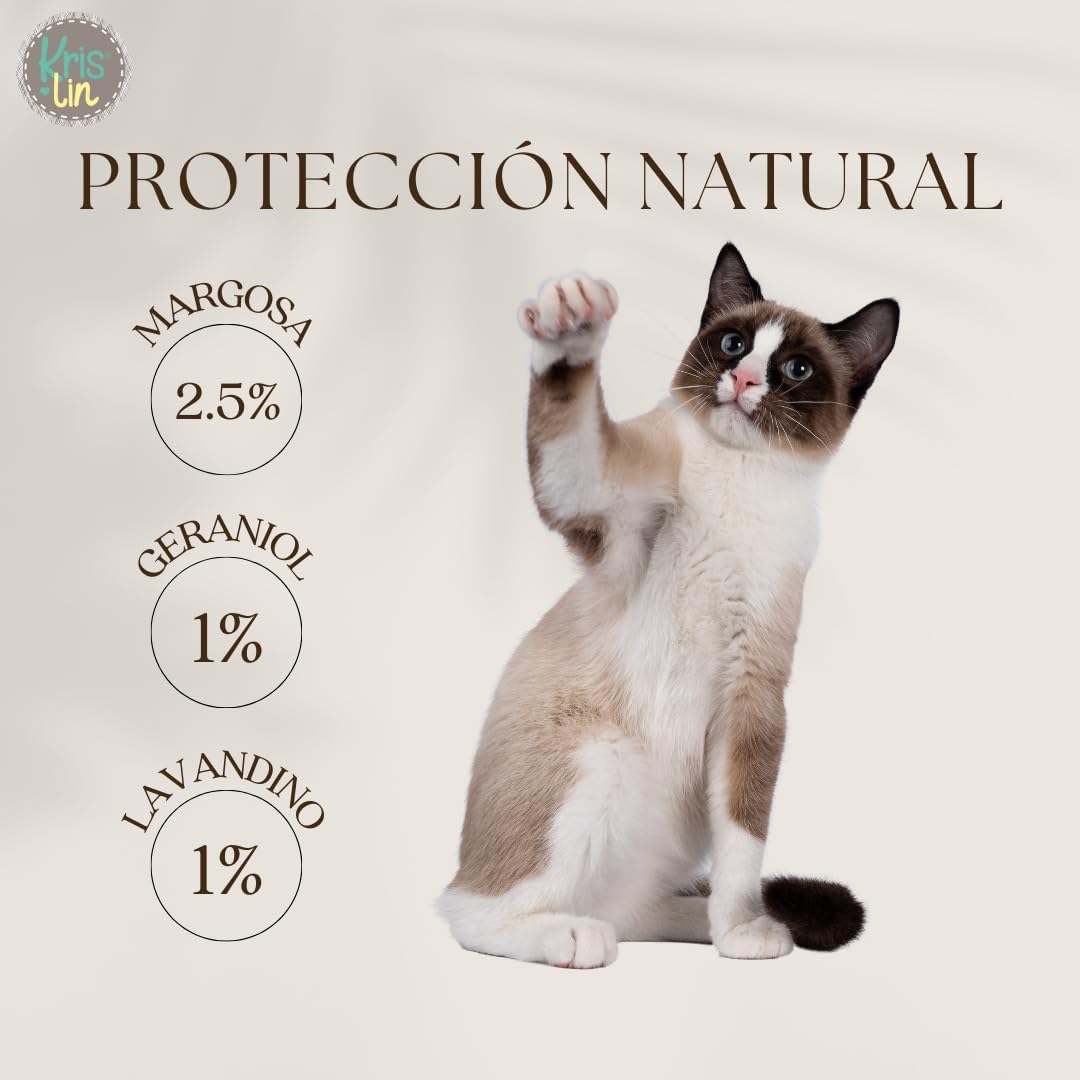 Thumbnail 2 de KRISLIN collates antiparasitarios gatos 30 cm