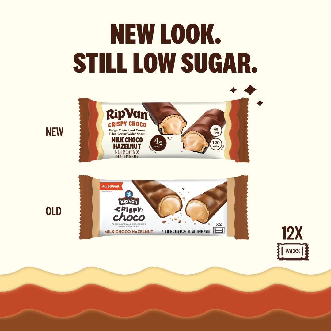 Detalle de Rip Van Wafer Bars, 12 Pack