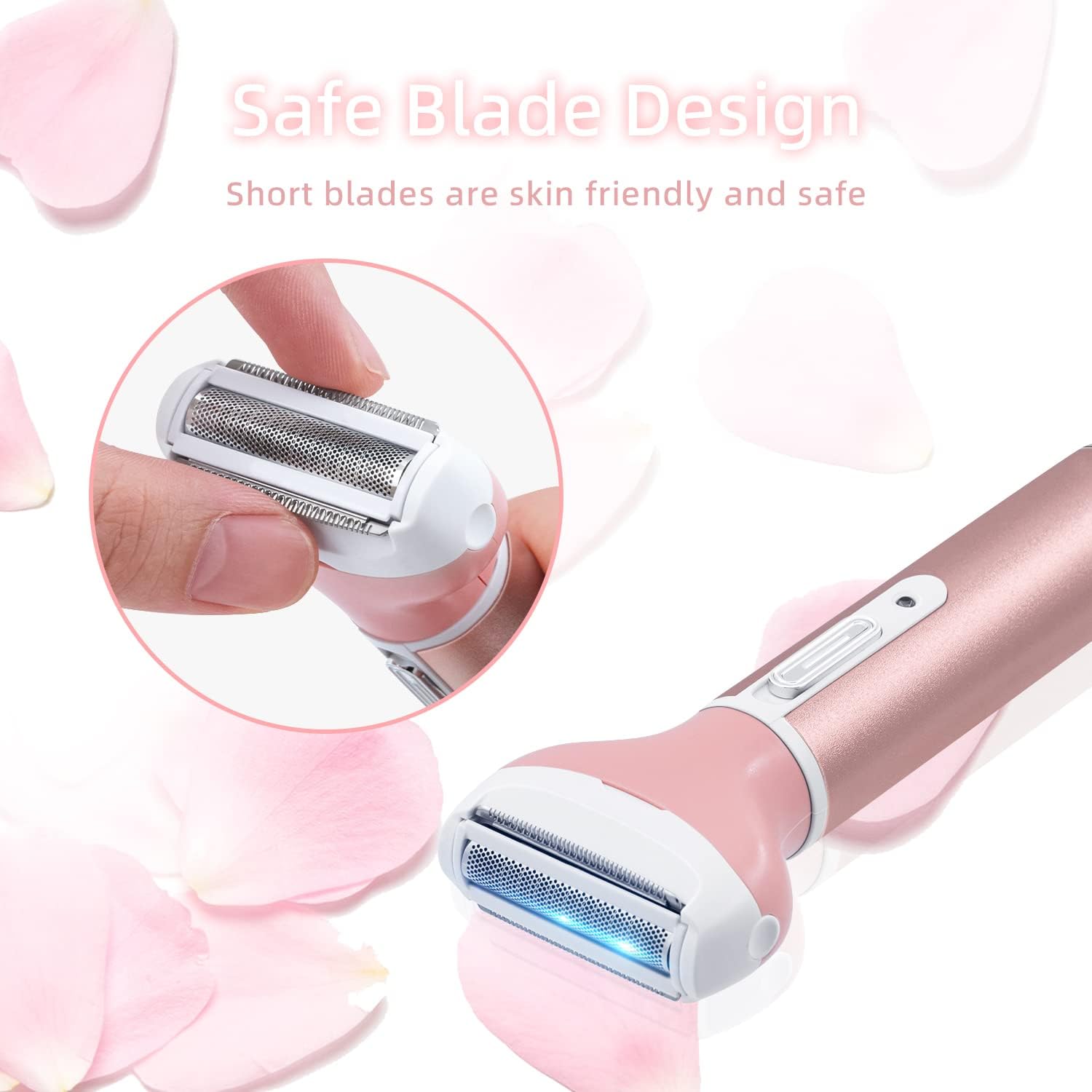 Detalle de Mcbazel cordless lady shaver 4 in 1