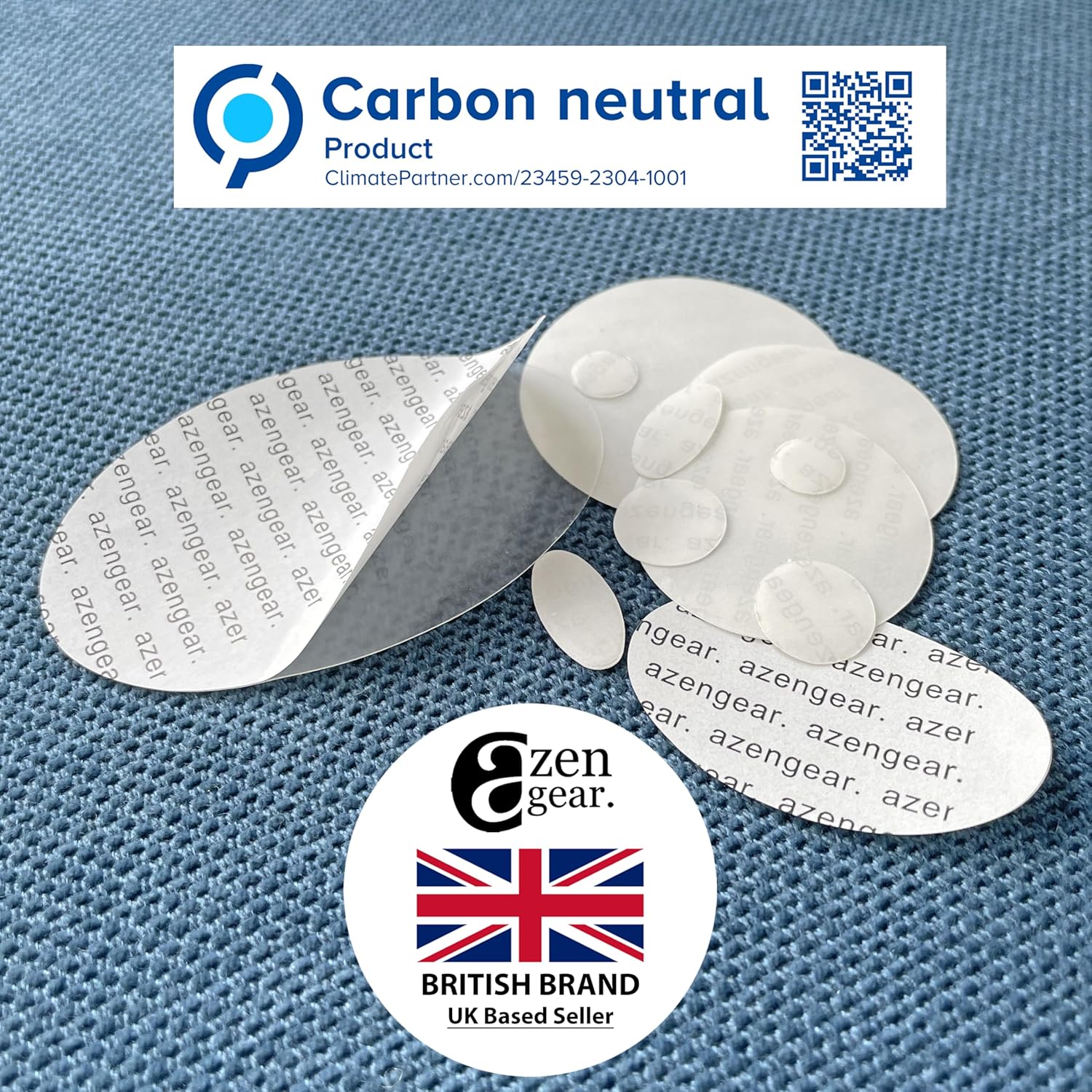 Thumbnail 5 de aZengear Repair Patches (30+ Colours) for Down Jackets, Tents, and More – 11 Self-Adhesive Patches