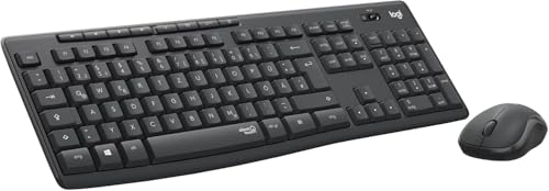 Detalle de Logitech MK270 Kabelloses Set mit Tastatur und Maus für Windows