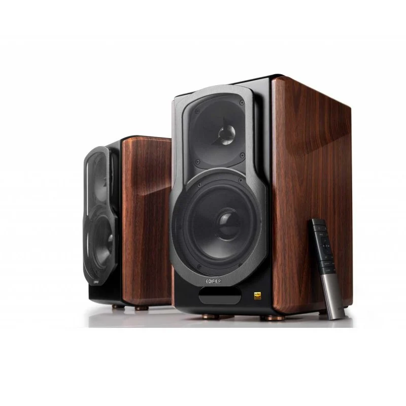 Detalle 2 de Edifier S2000 MKIII altavoces 130W Bluetooth madera