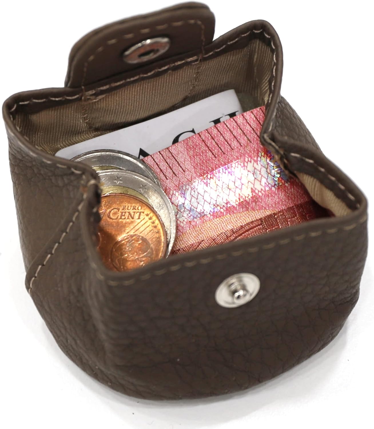 Thumbnail 2 de Van Der Rich ® Portamonete Piccolo Pelle – Piccola eleganza unisex (6 x 6 x 4 cm)