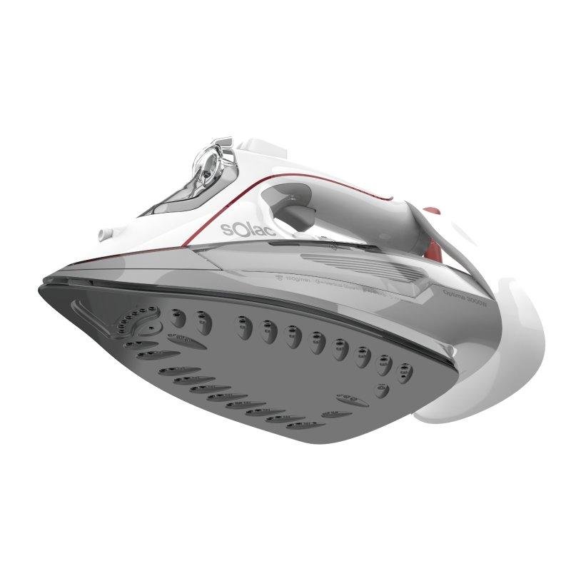 Detalle 2 de Solac Optima plancha de vapor 3000W con suela cerámica y vapor hasta 180 g/min