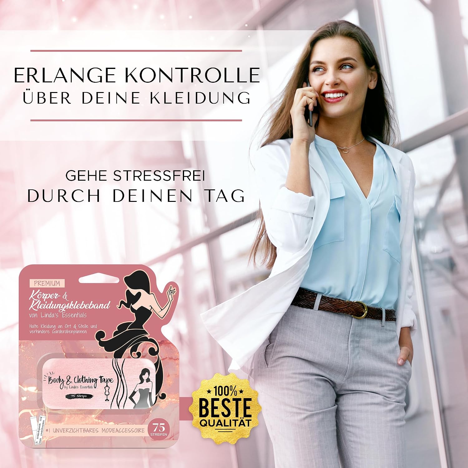 Thumbnail 5 de Linda's Essentials Fashion Tape 75 Stück