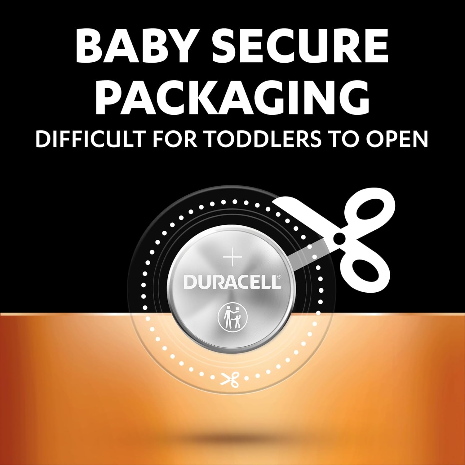 Detalle de Duracell CR2032 3V Lithium Coin Batteries (8 Pack) with Baby Secure Technology for AirTags & key fobs