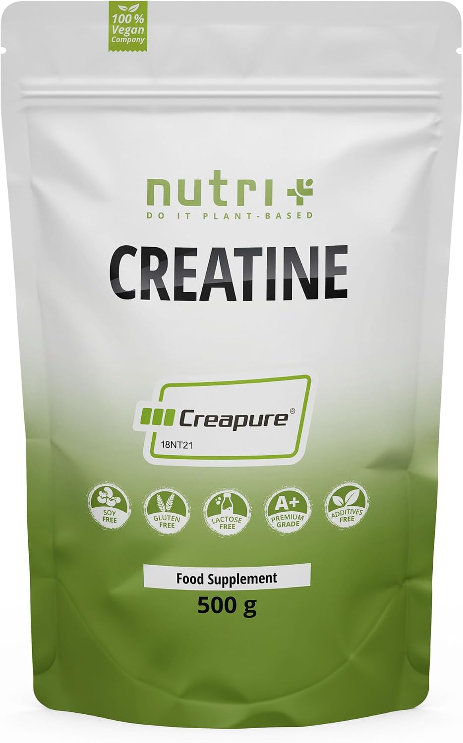 Detalle de Nutri + Creapure 500g Creatin Monohydrat Pulver