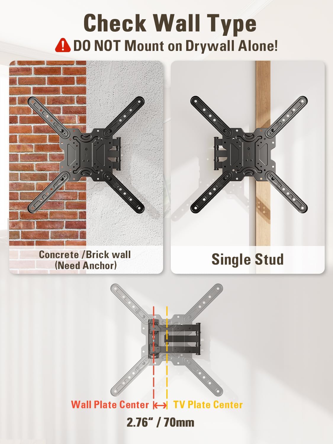 Detalle de Mounting Dream TV Wall Mount 26-55 inch
