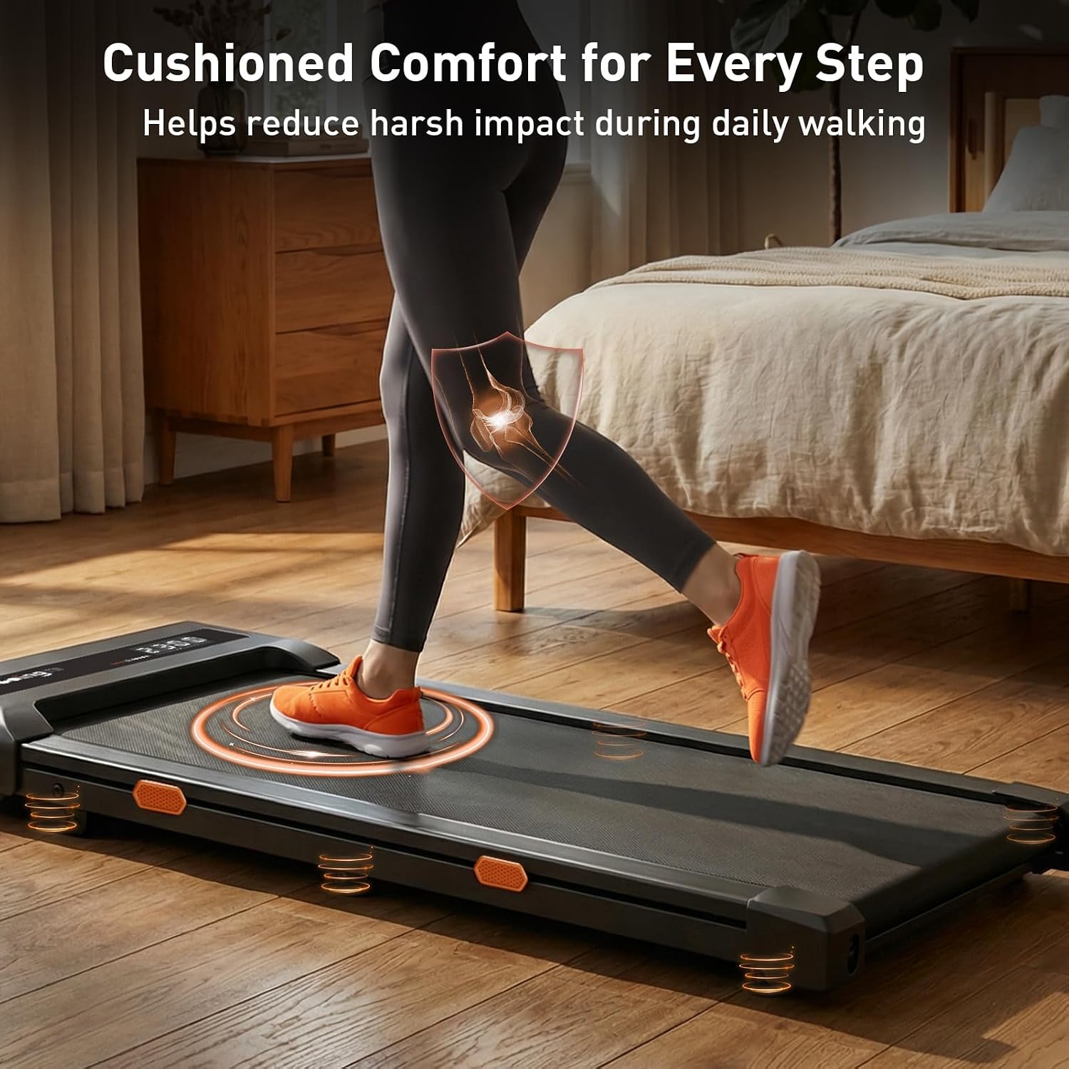 Thumbnail 4 de CYBERGOING T10 Walking Pad Treadmill, 7% Incline, 0.6–4 MPH