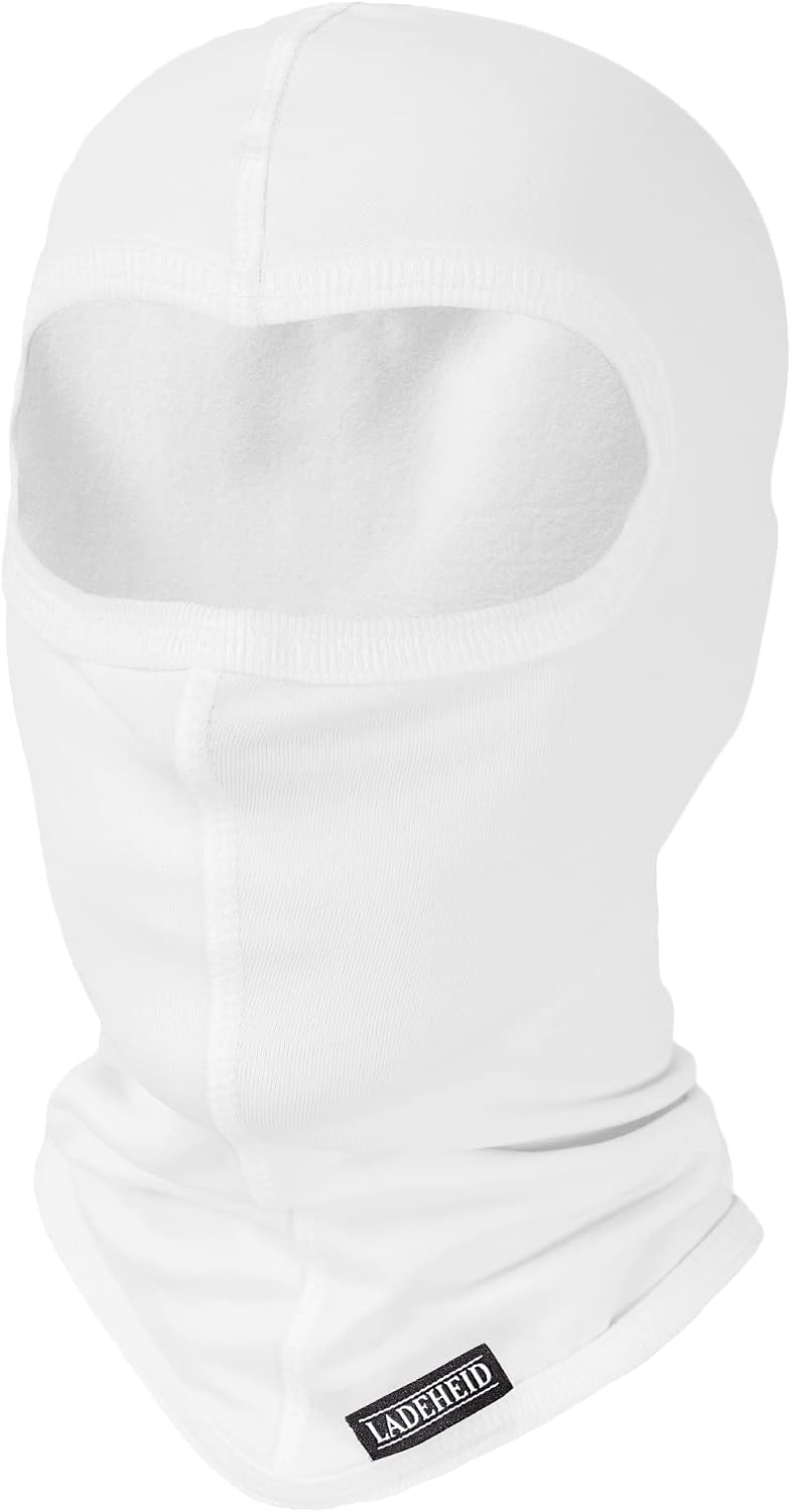 Detalle 2 de Ladeheid Ski Cagoule Enfant thermoactif avec chapeau LA-200 (cagoule balaclava unisexe, taille universelle)