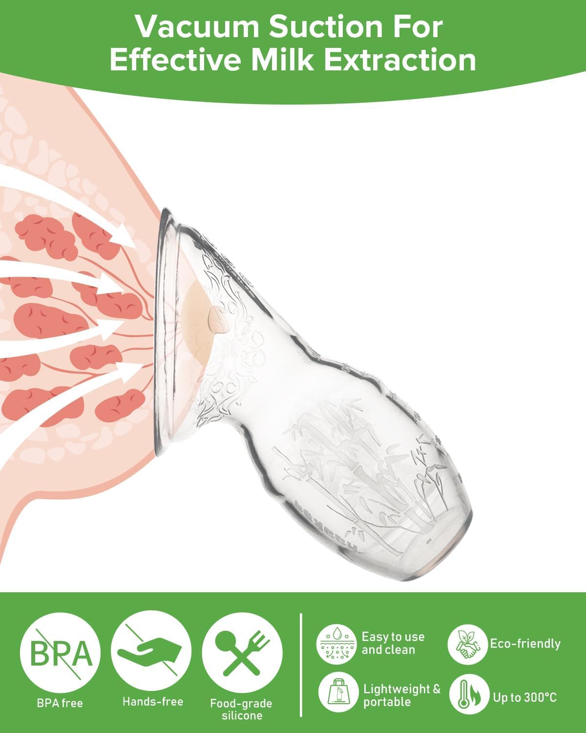 Thumbnail 4 de Haakaa tiralatte in silicone Generation 1 da 100 ml