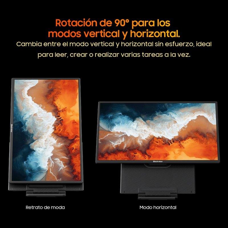 Thumbnail 3 de Monitor Blackview 23,8" FullHD 100 Hz IPS: color preciso, HDR y ergonomía ajustable