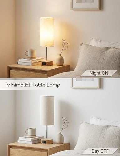 Thumbnail 5 de MILLUXXi Bedside Lamps with Dual USB Ports and Touch Control
