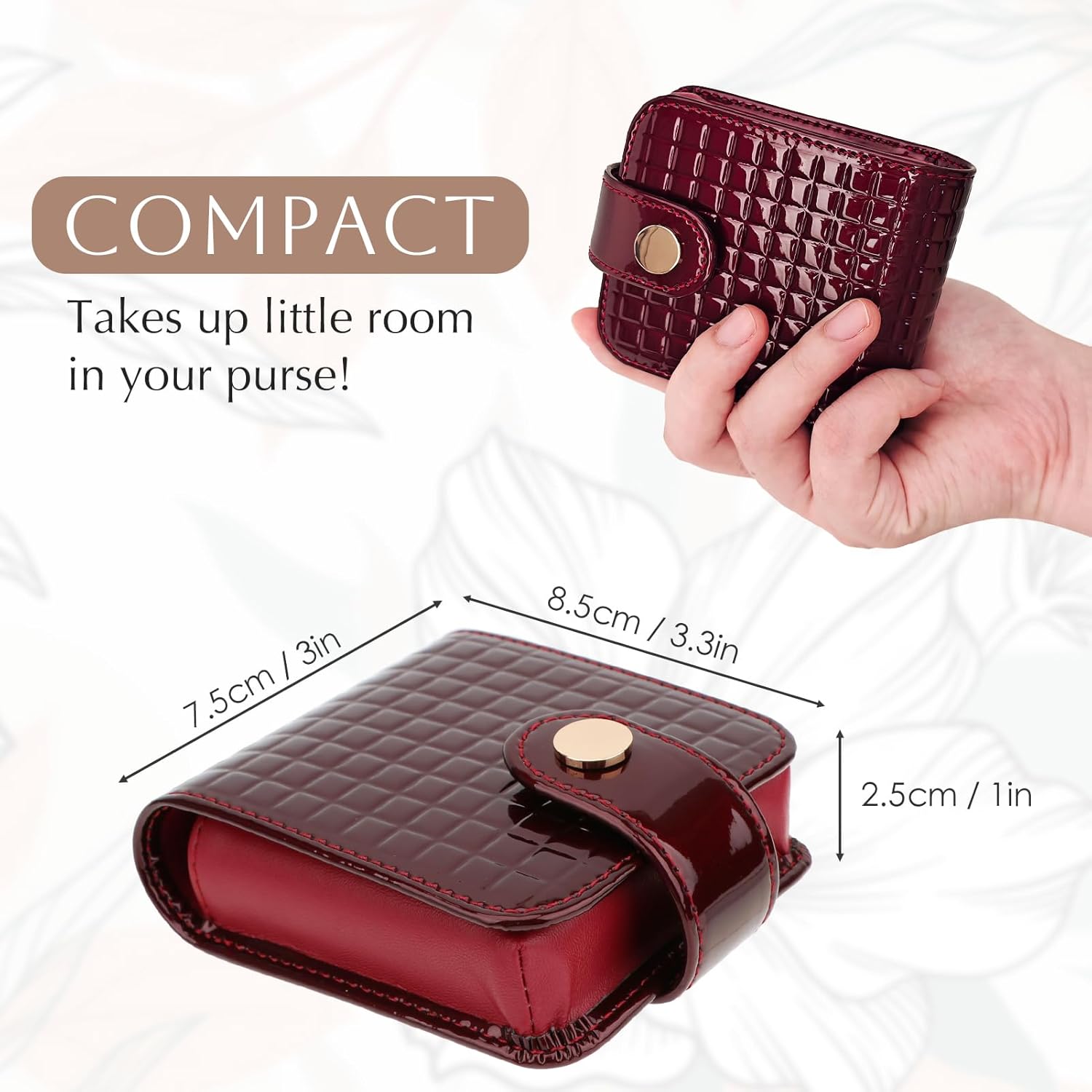 Thumbnail 4 de Kilofly Genuine Leather Lipstick Case for Cosmetics 💄