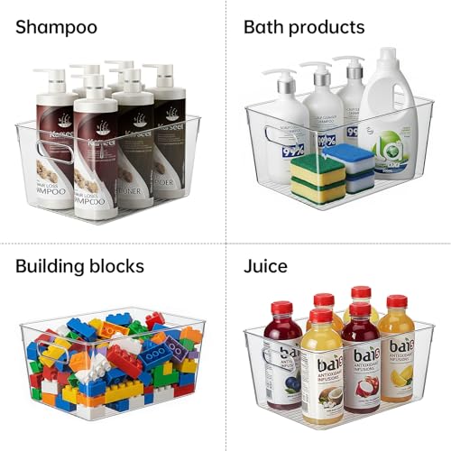 Thumbnail 1 de SWTOIPIG set de 4 organizadores para frigorífico transparentes (26 x 15 x 13 cm)