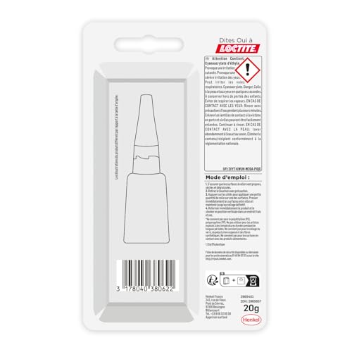 Thumbnail 1 de Loctite Super Glue-3 XXL, colle cyanoacrylate liquide 20 g à séchage instantané