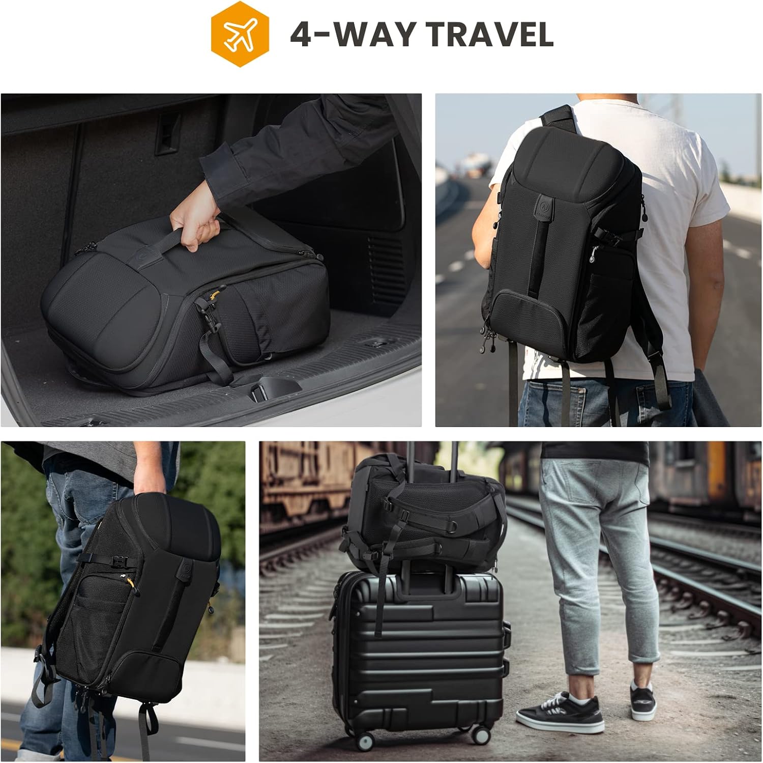 Thumbnail 5 de TARION Camera Bag Large 17 L backpack