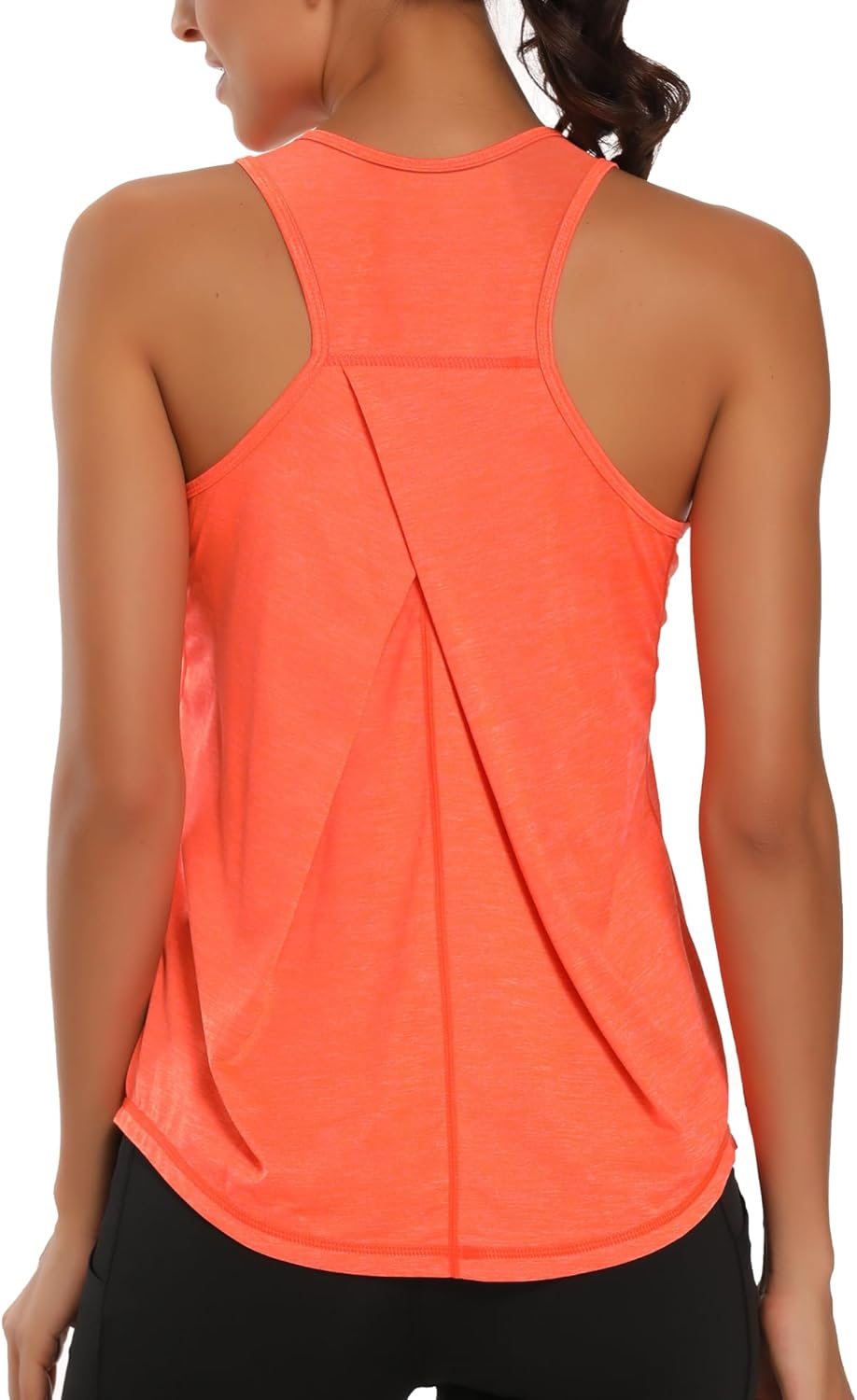 Detalle de Dawnrole Gym Tops for Women Sleeveless Racerback
