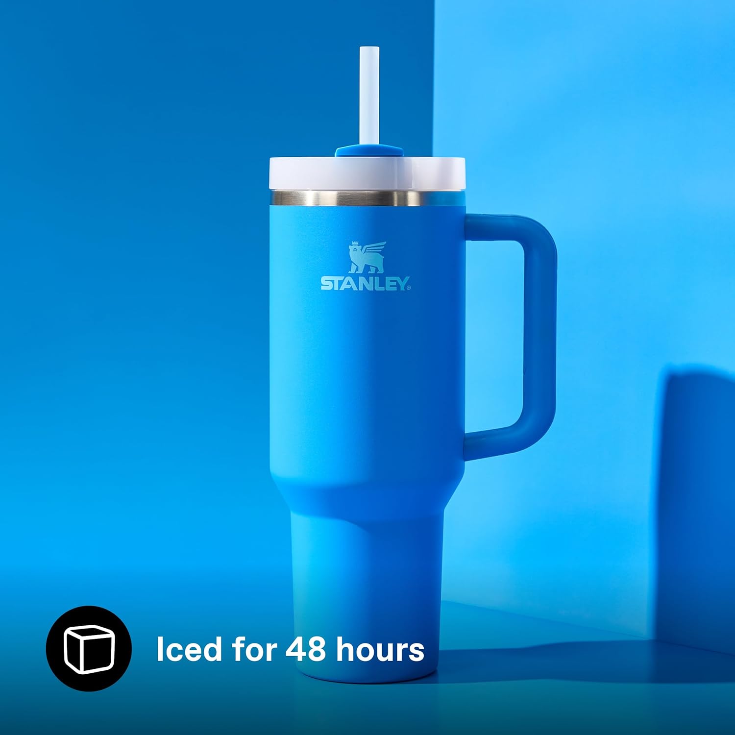 Detalle de STANLEY 1913 Quencher H2.0 Flowstate Tumbler 1.2L – Azure