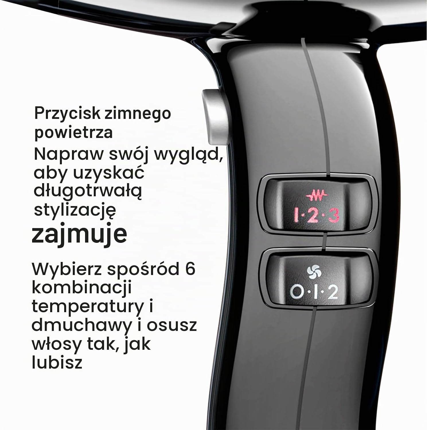 Thumbnail 6 de Valera Swiss Silent Jet 8500 Ultrablack SXJ 8500 Ultra Black, suszarka 2000 W z jonizacją