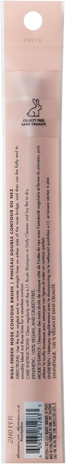 Detalle 1 de e.l.f. Nose Contour Brush, Dual-Ended