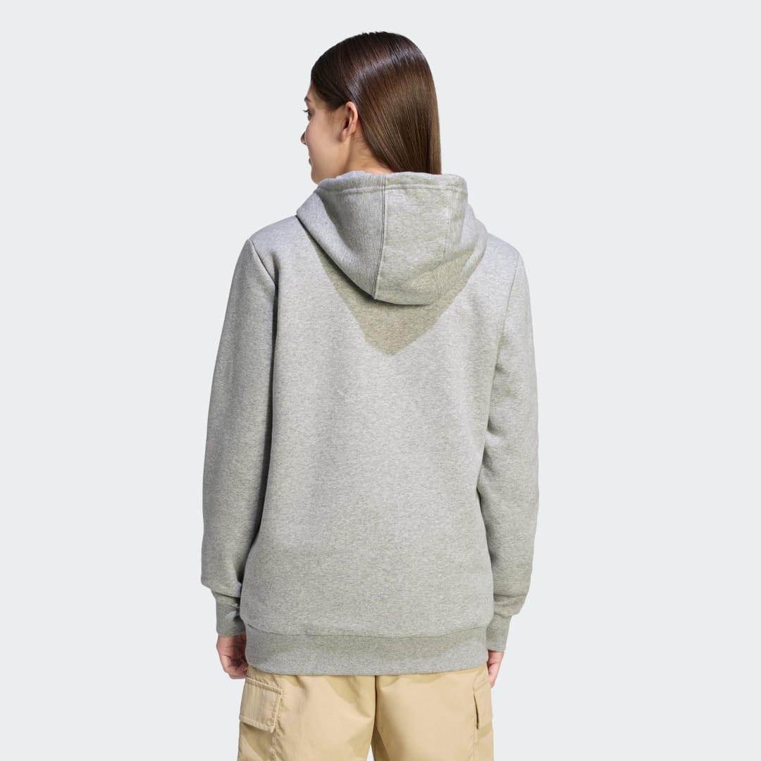 Thumbnail 3 de Sudadera con capucha Adidas gris