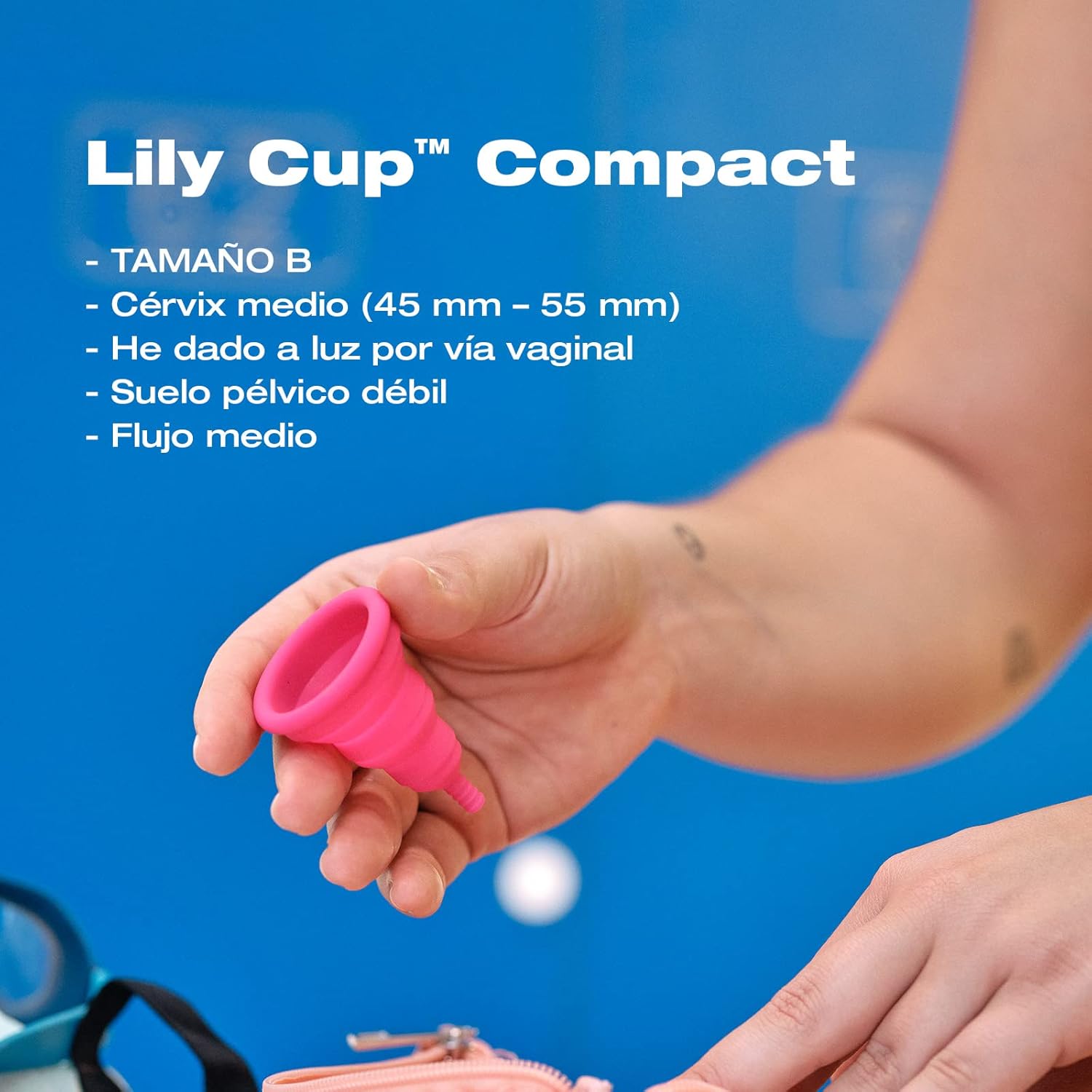 Thumbnail 3 de Intimina - Lily Cup Compact B: Copa Menstrual Plegable