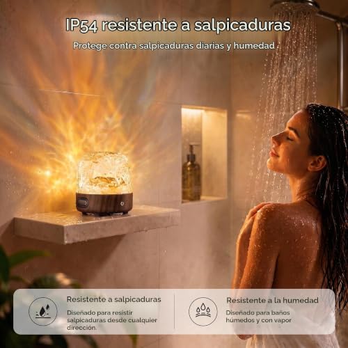 Detalle de UPXNBOR Proyector Estrellas Luz Nocturna Inalámbrica con Altavoz Bluetooth