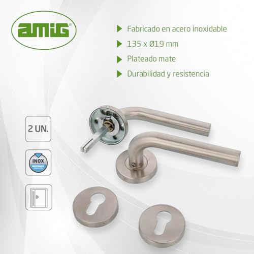 Detalle de Jeu de poignées Amig 4RBX ⚙