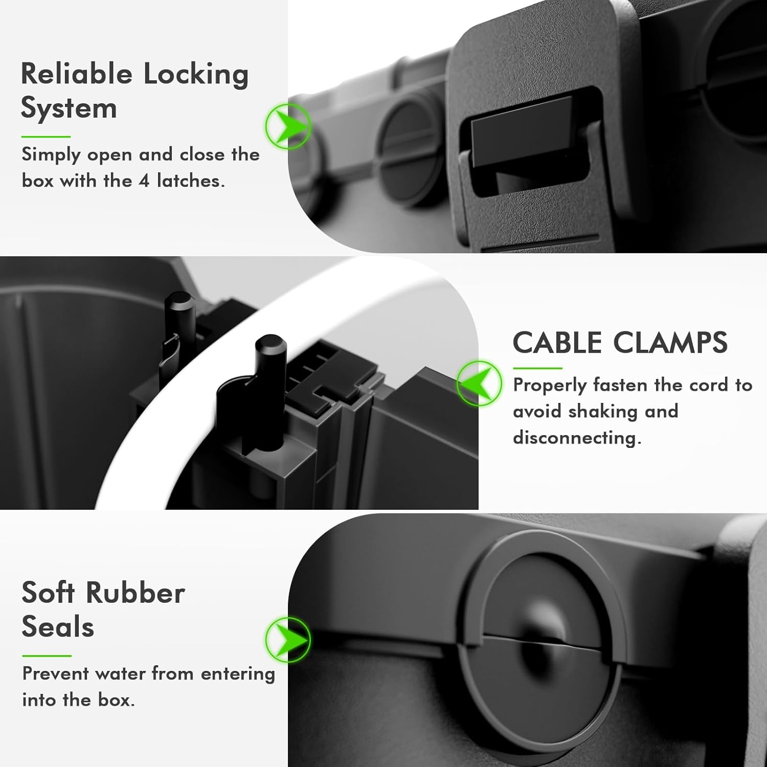 Detalle de RESTMO Extra Large Waterproof Electrical Box 12.6in