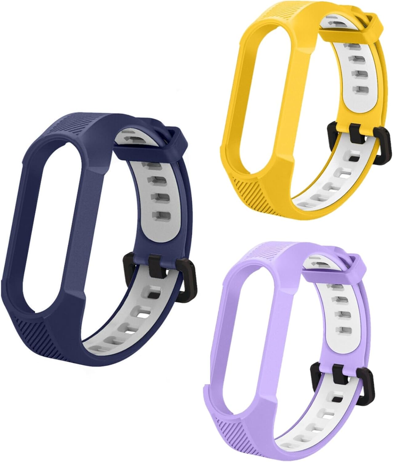 Thumbnail 1 de Panda Bobo replacement silicone watch strap for Xiaomi Mi Band 5/6/7 and Amazfit Band 5