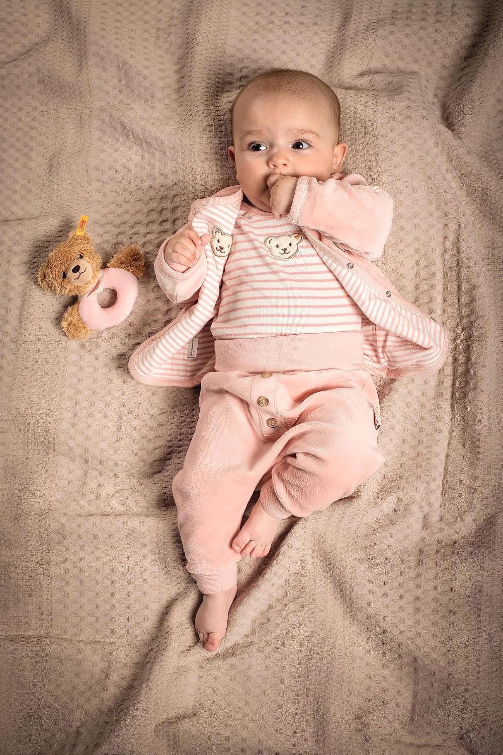 Detalle 2 de Steiff Unisex Baby Wendejacke Gots Jacke